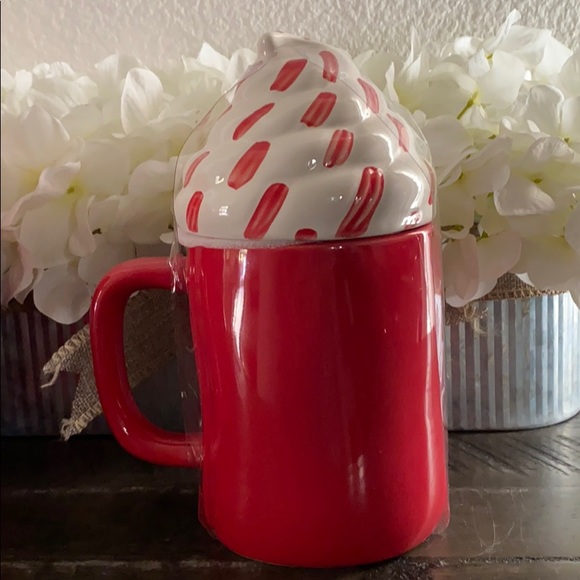 Rae Dunn Peppermint Mocha Topper Mug - Picture 3 of 5